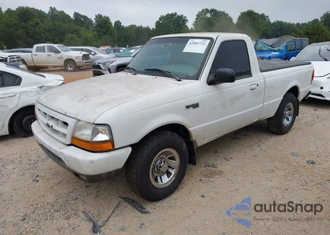 1999 Ford Ranger Xlt из США, поврежденный, VIN 1FTYR10X4XTA71495